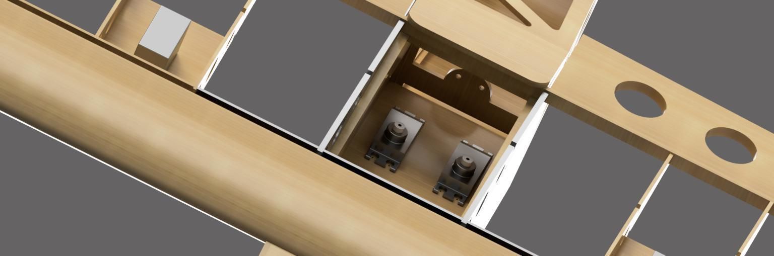 Stick 40 RC Airplane Laser Cut Parts Assembly 3D print model_5