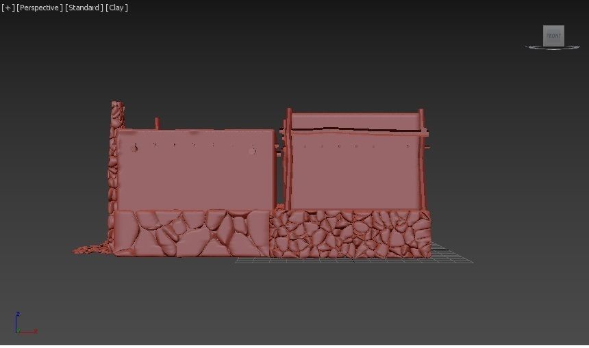 Afghan house 3 Free 3D model_7