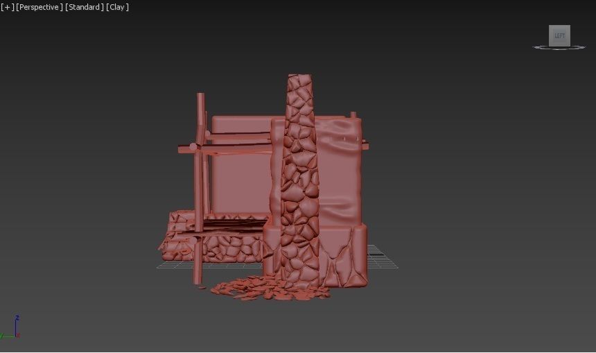 Afghan house 3 Free 3D model_8