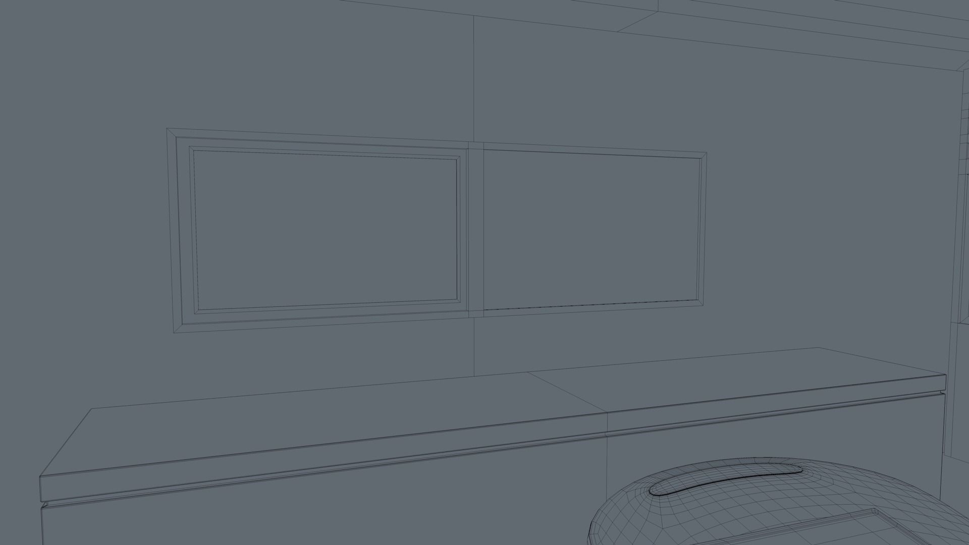 Class Room 3D model_24