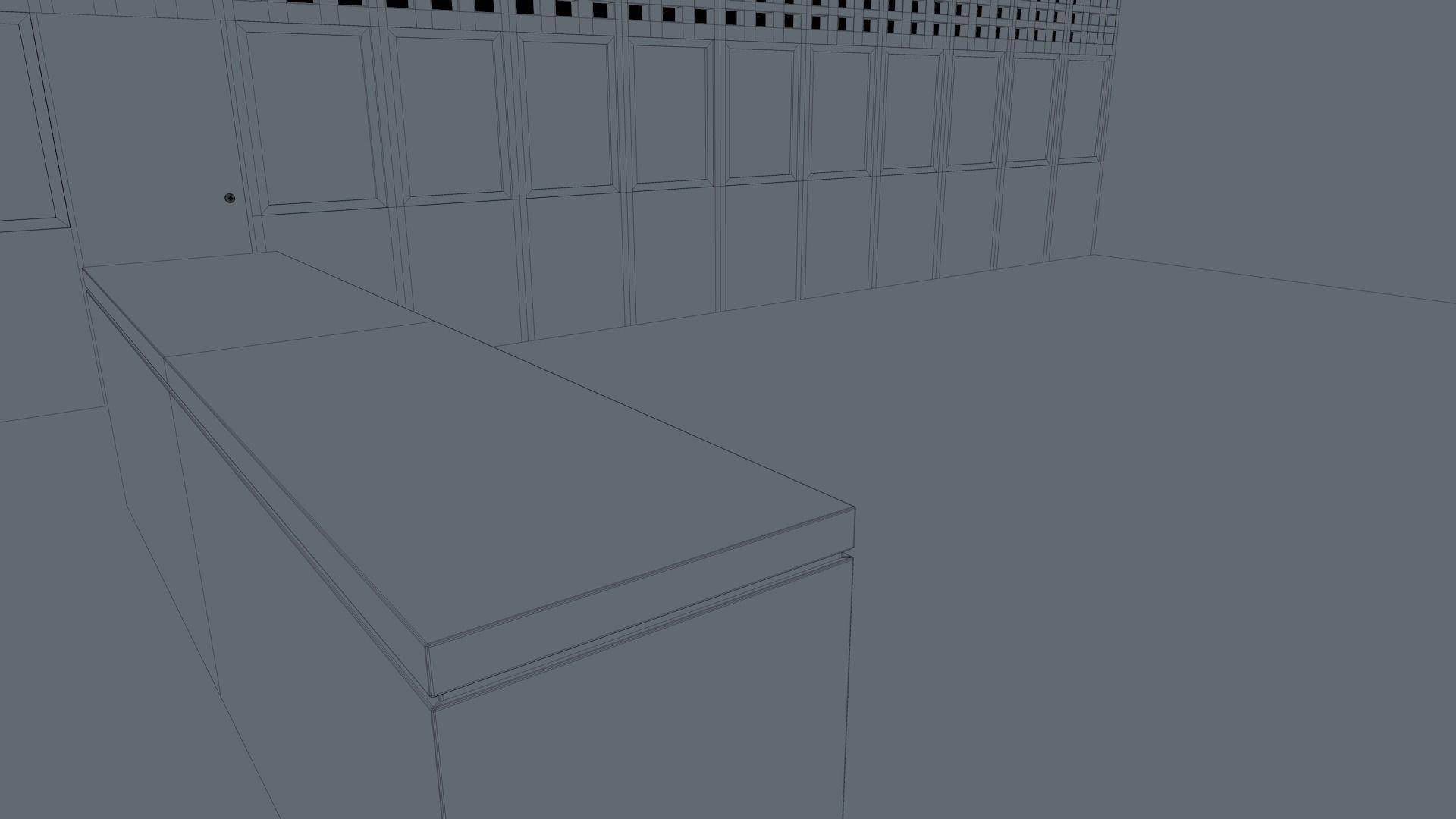 Class Room 3D model_27