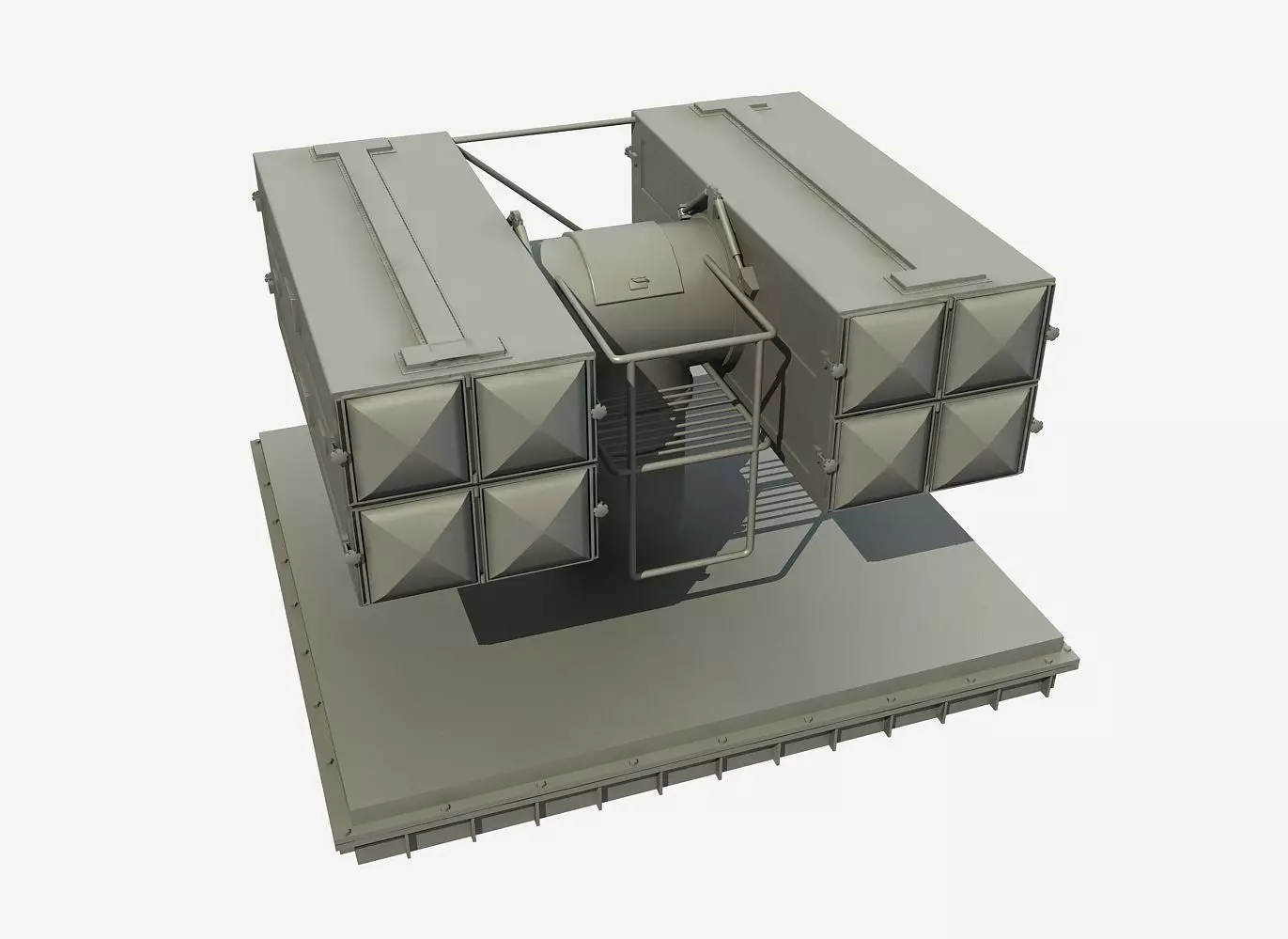 Sea Sparrow Missile 3D model_0