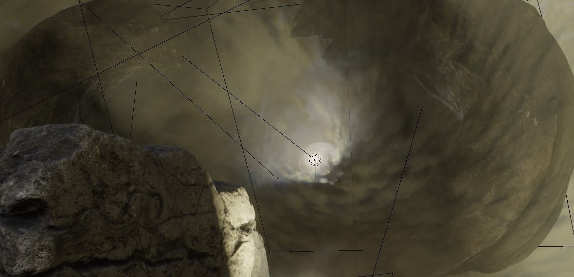 Parallel Worlds Low-poly 3D model_2