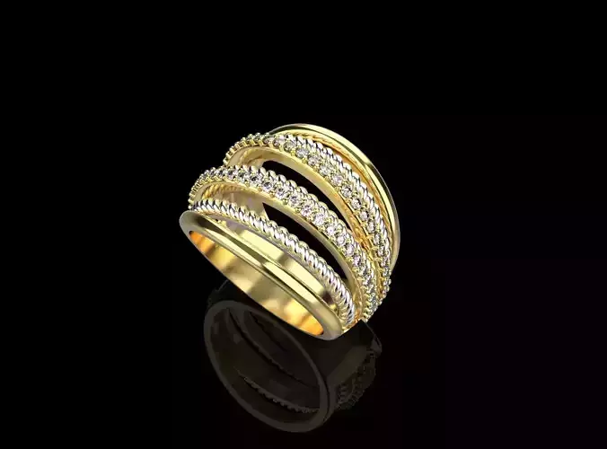 Ring with Diamonds