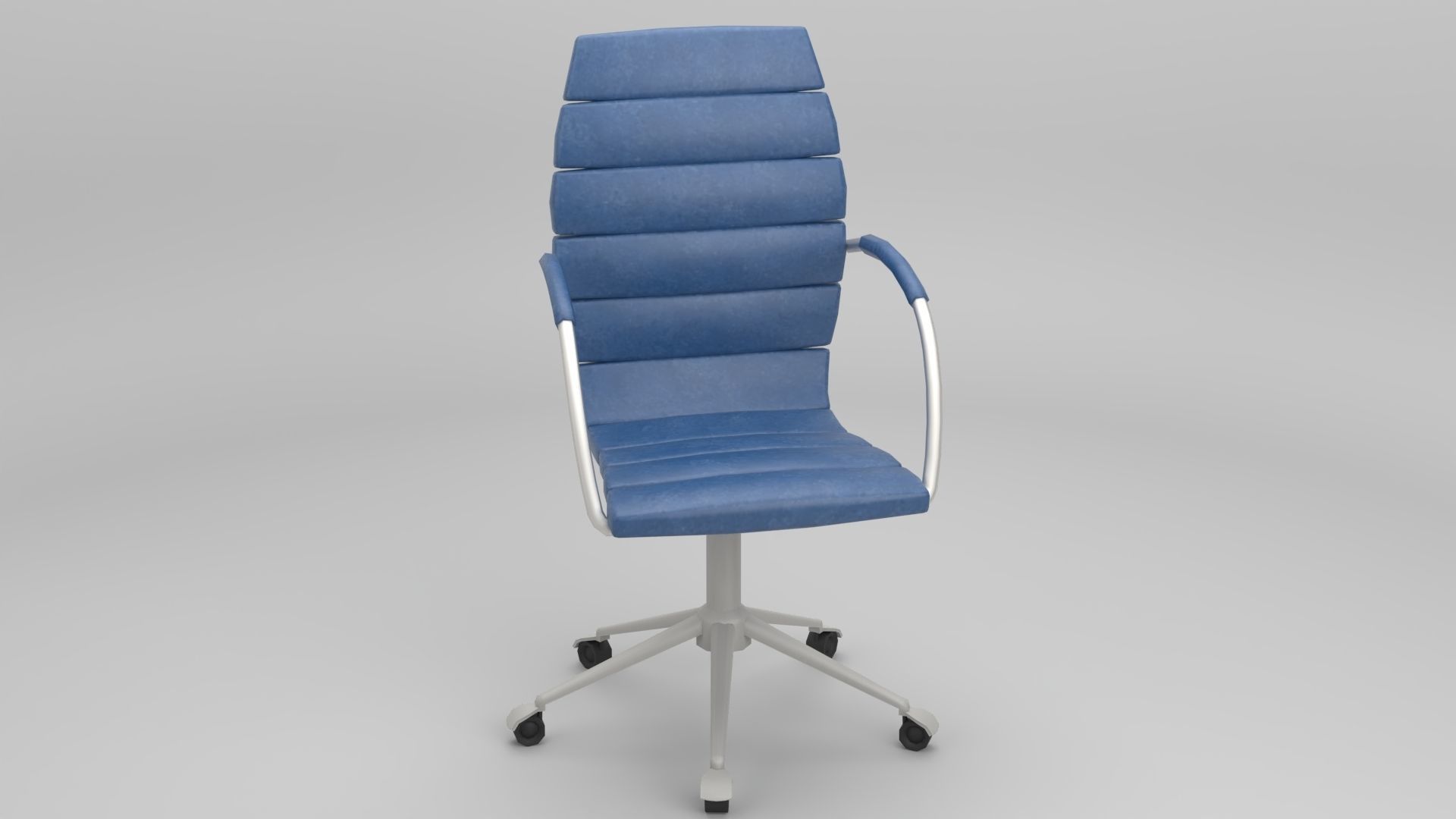 Office Chairs - Game Ready Low-poly 3D model_26