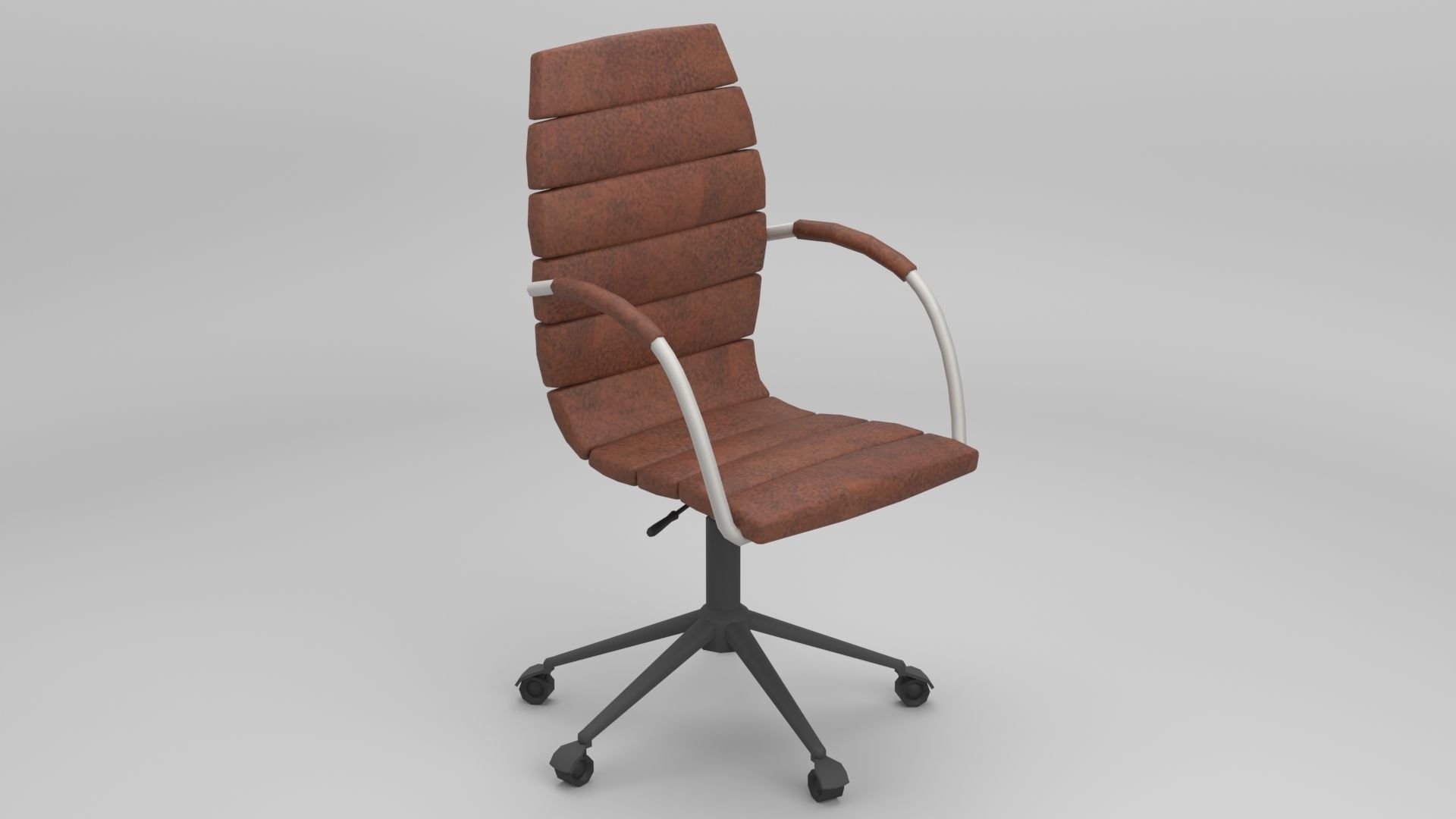 Office Chairs - Game Ready Low-poly 3D model_9