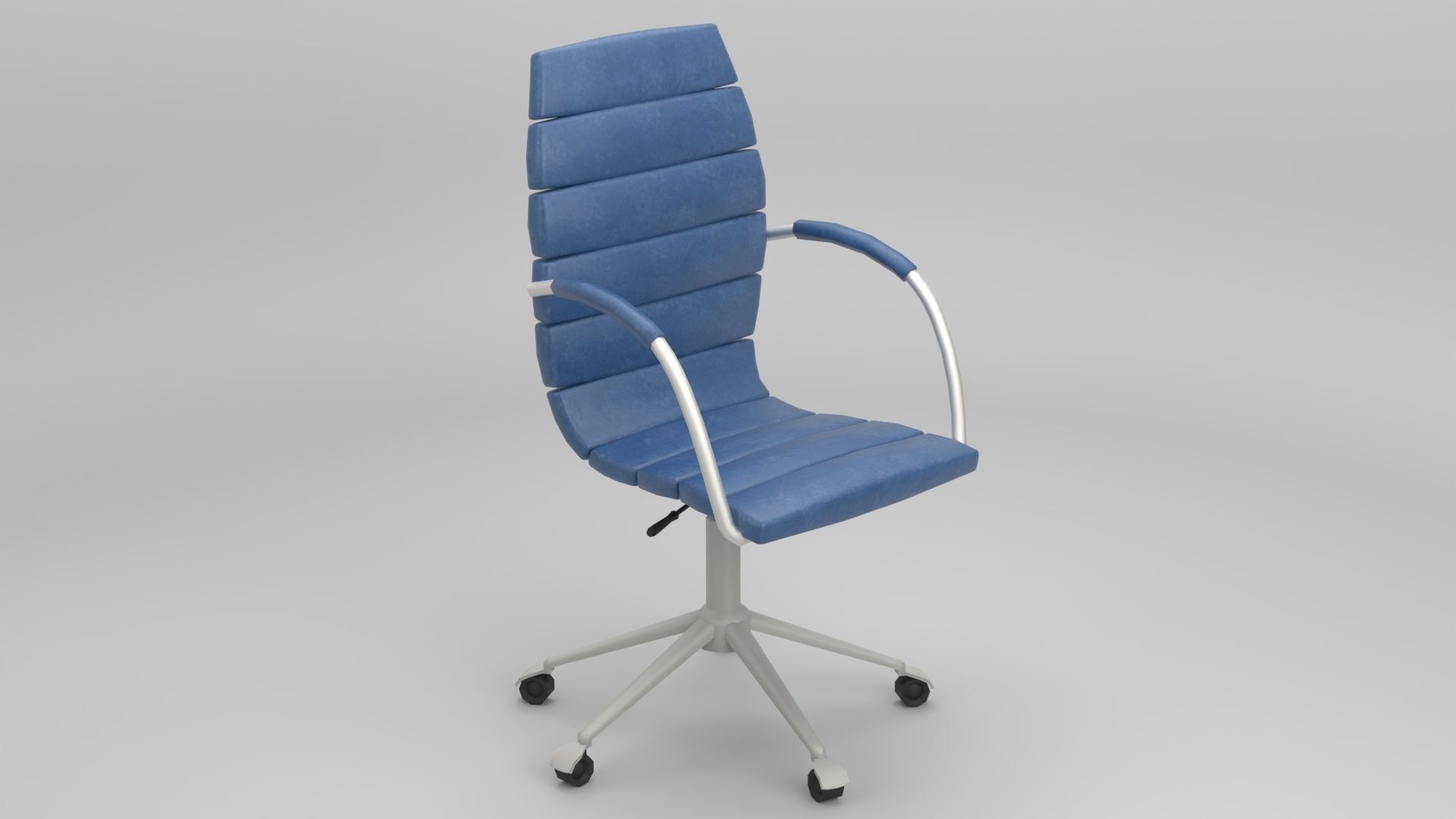 Office Chairs - Game Ready Low-poly 3D model_10