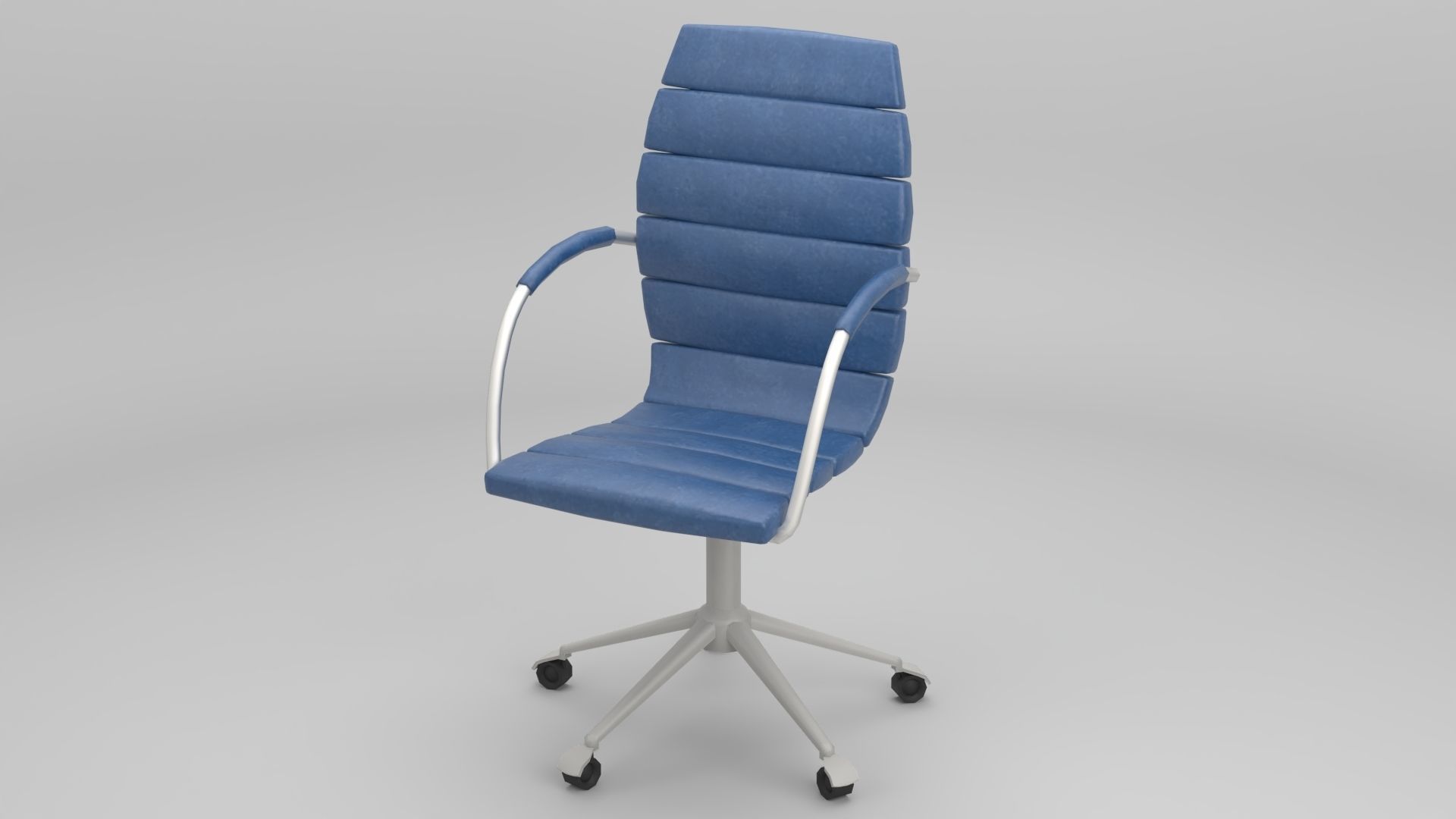 Office Chairs - Game Ready Low-poly 3D model_24
