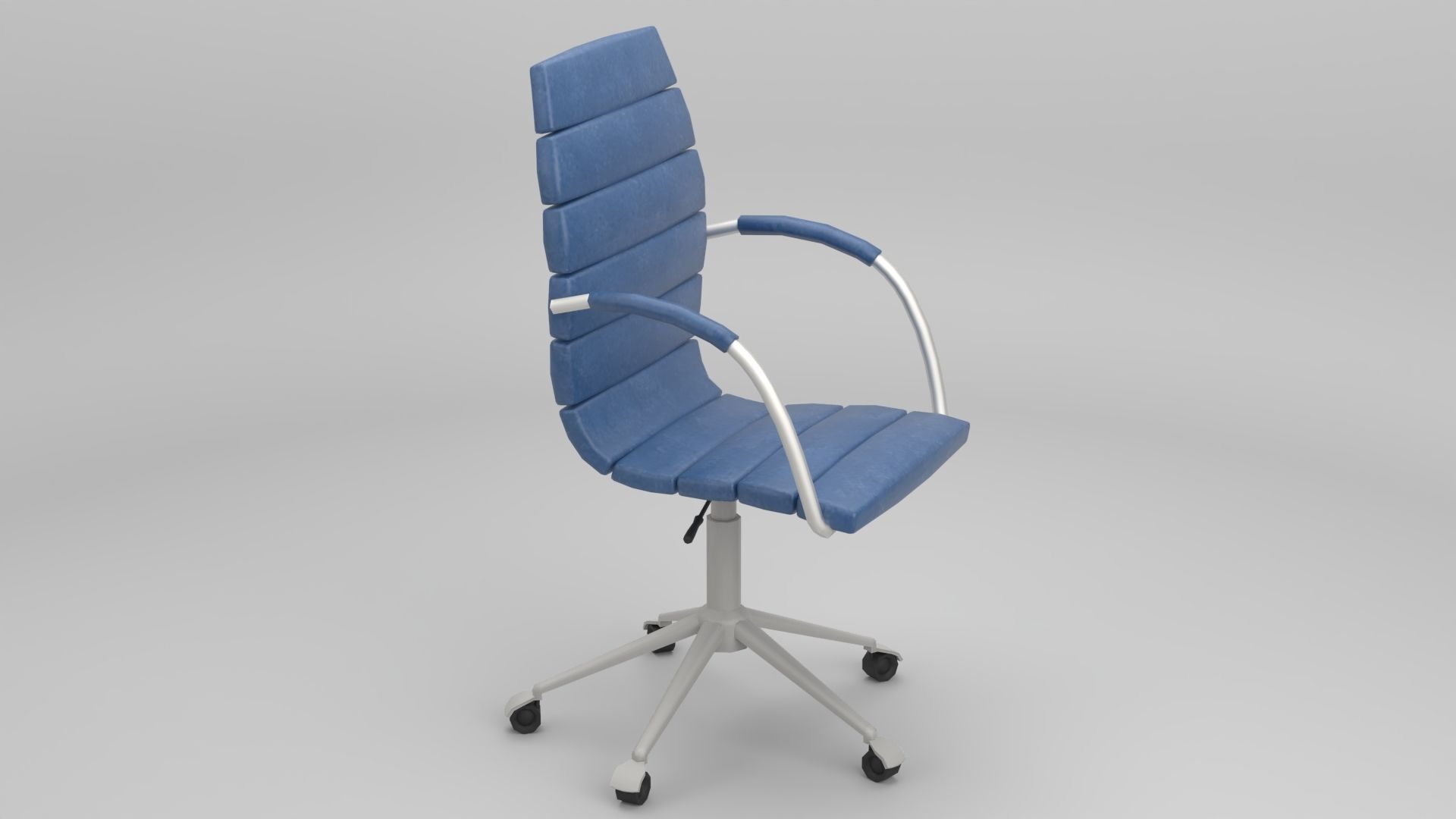 Office Chairs - Game Ready Low-poly 3D model_11