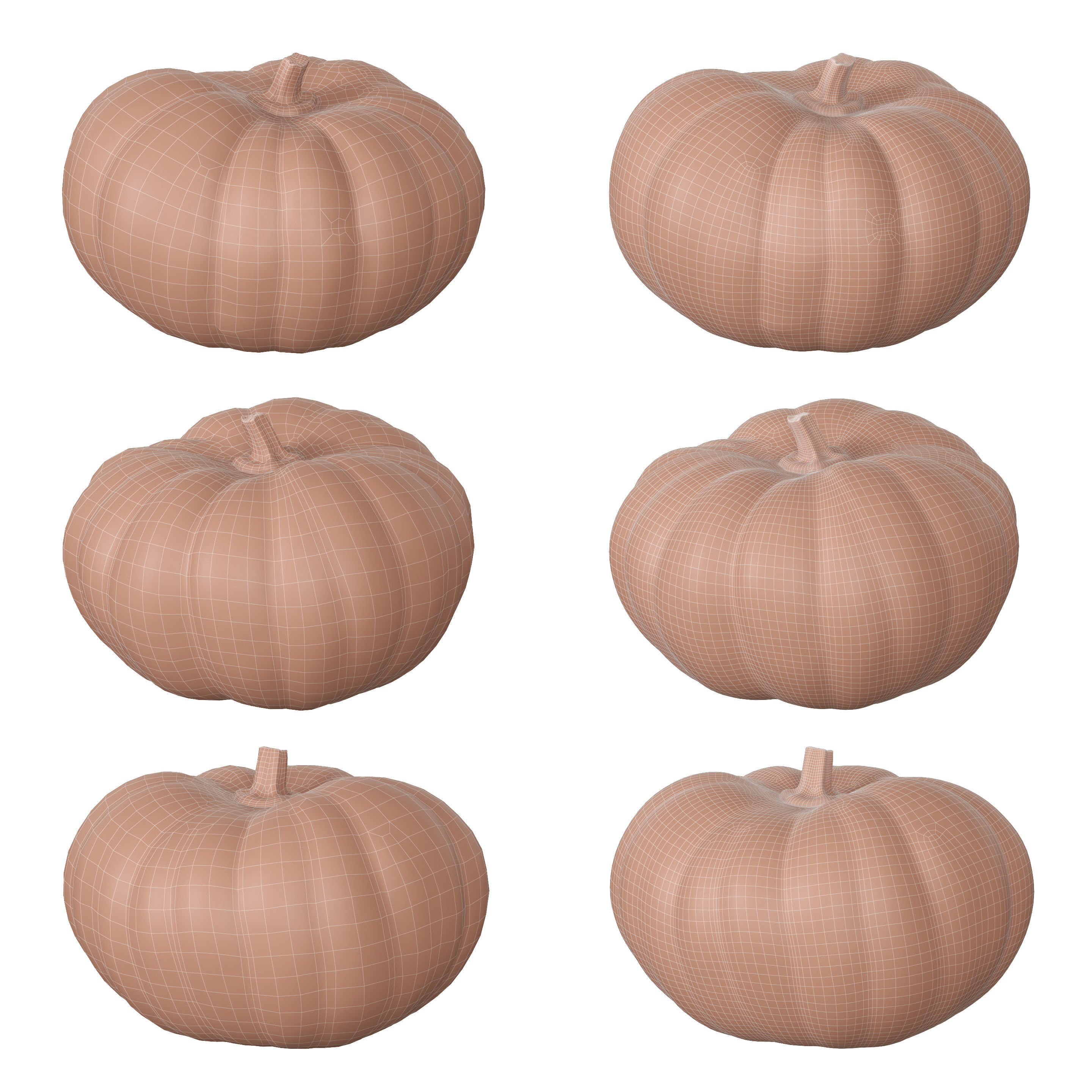 Scanned pumpkins 3D Model Collection_23