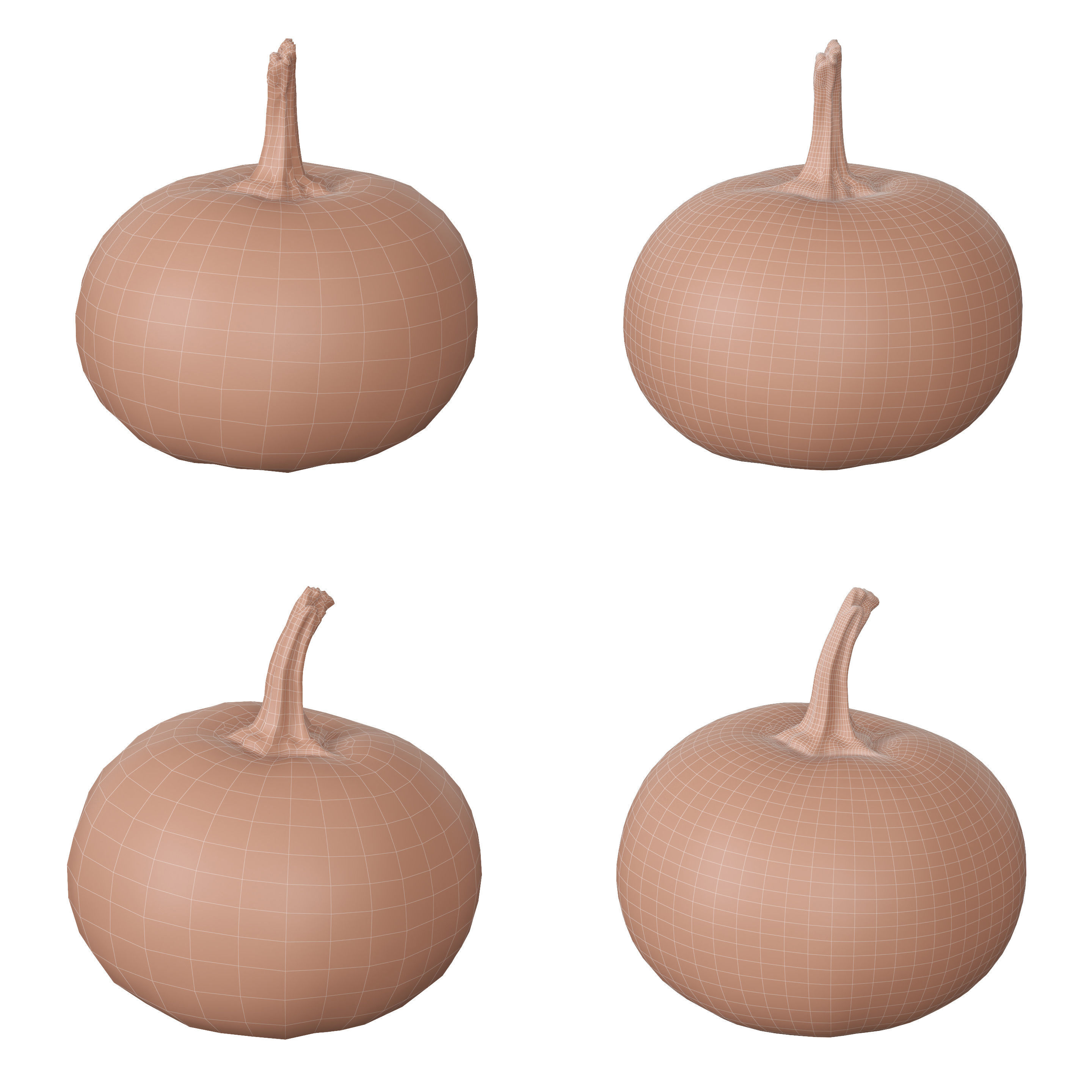 Scanned pumpkins 3D Model Collection_21