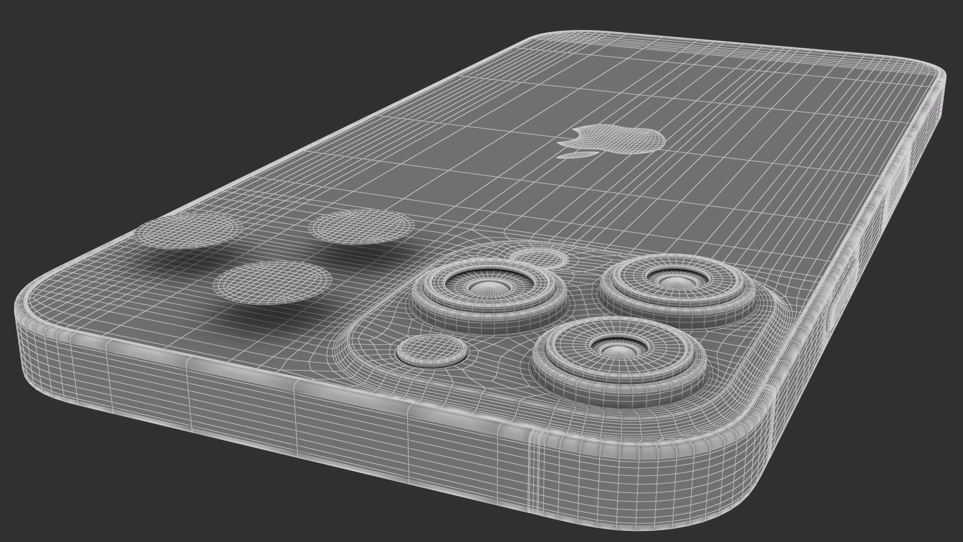 Apple iPhone 13 Pro Max Graphite 3D model_15