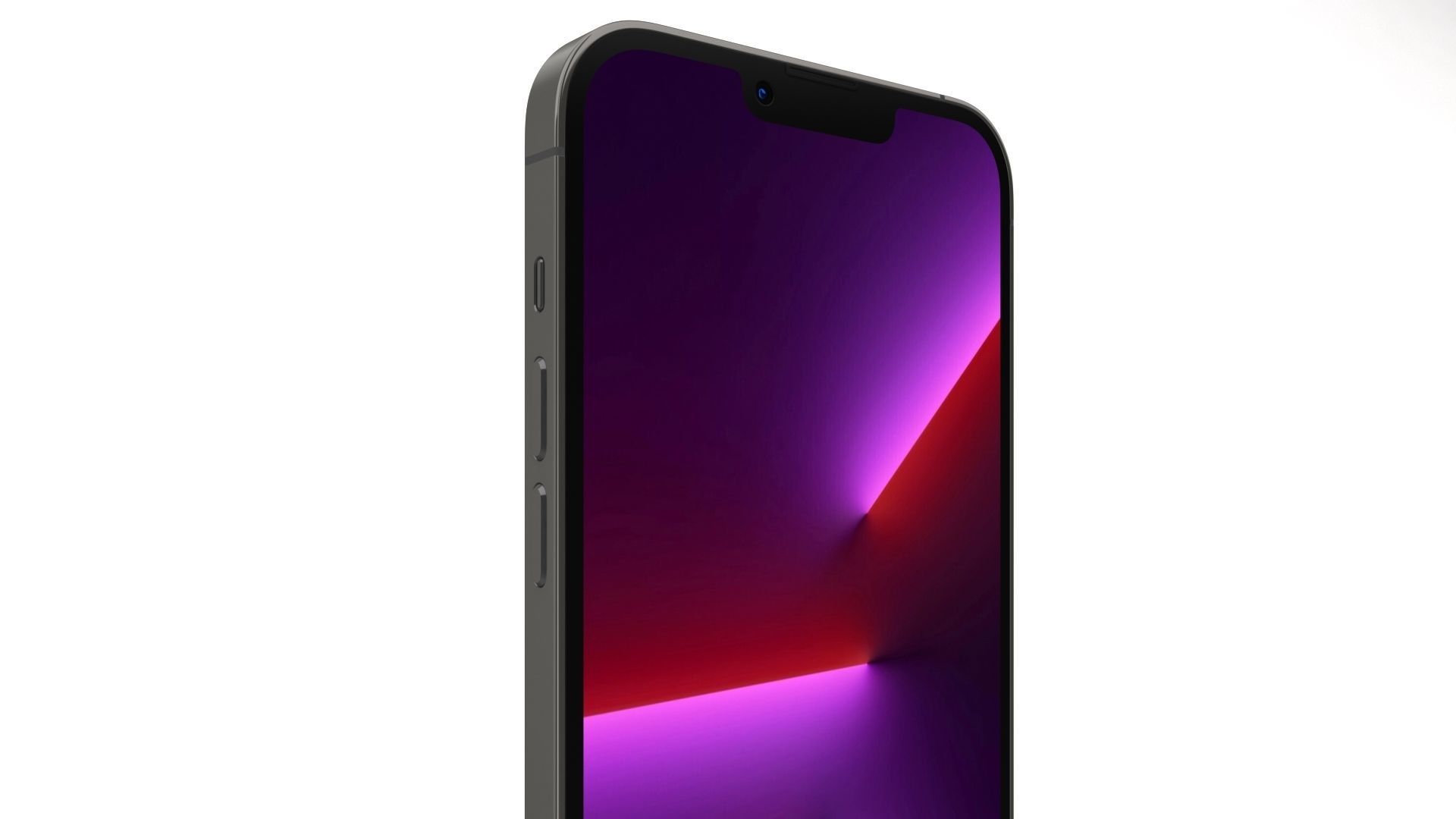 Apple iPhone 13 Pro Max Graphite 3D model_9