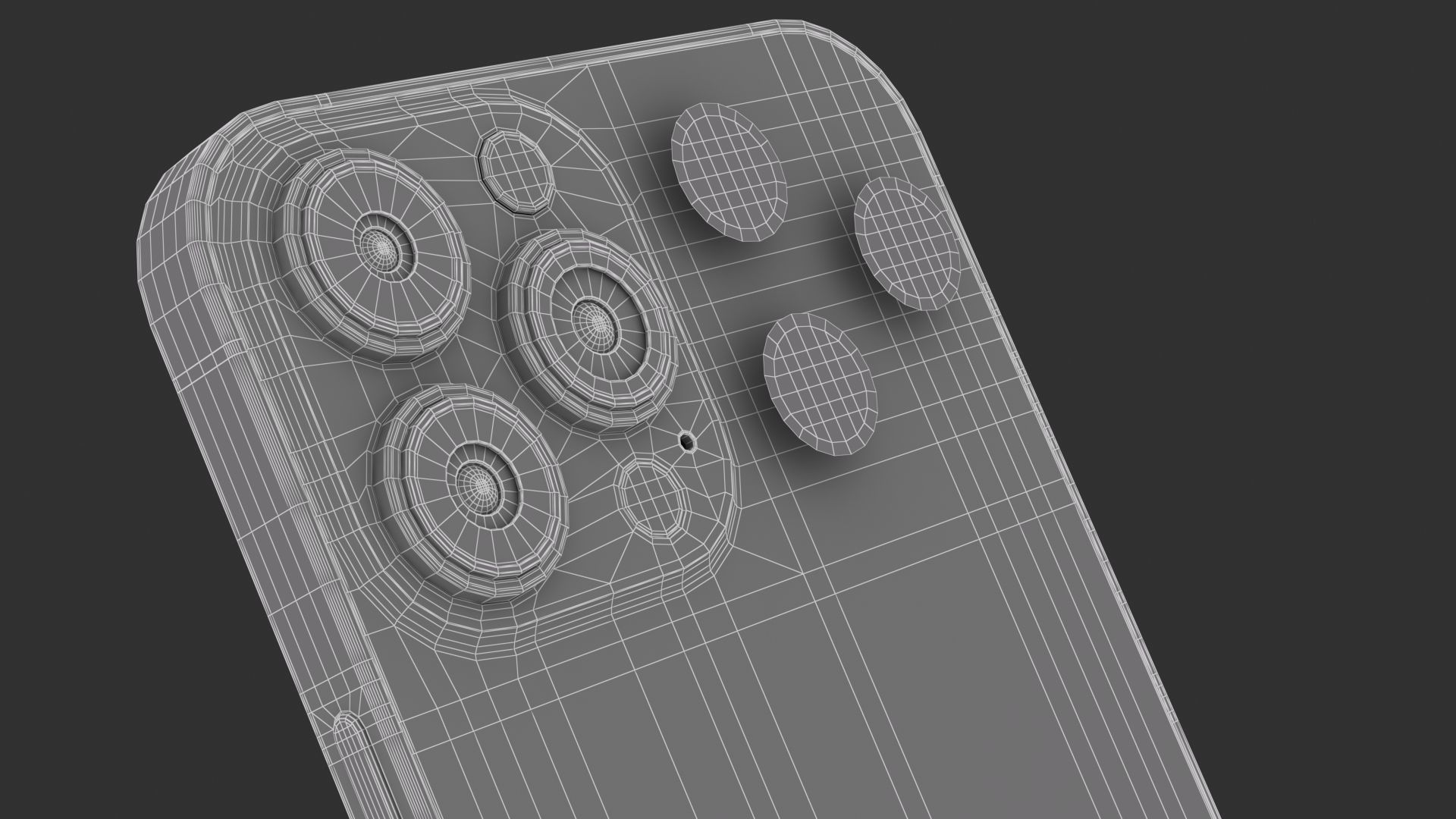 Apple iPhone 13 Pro Max Graphite 3D model_12
