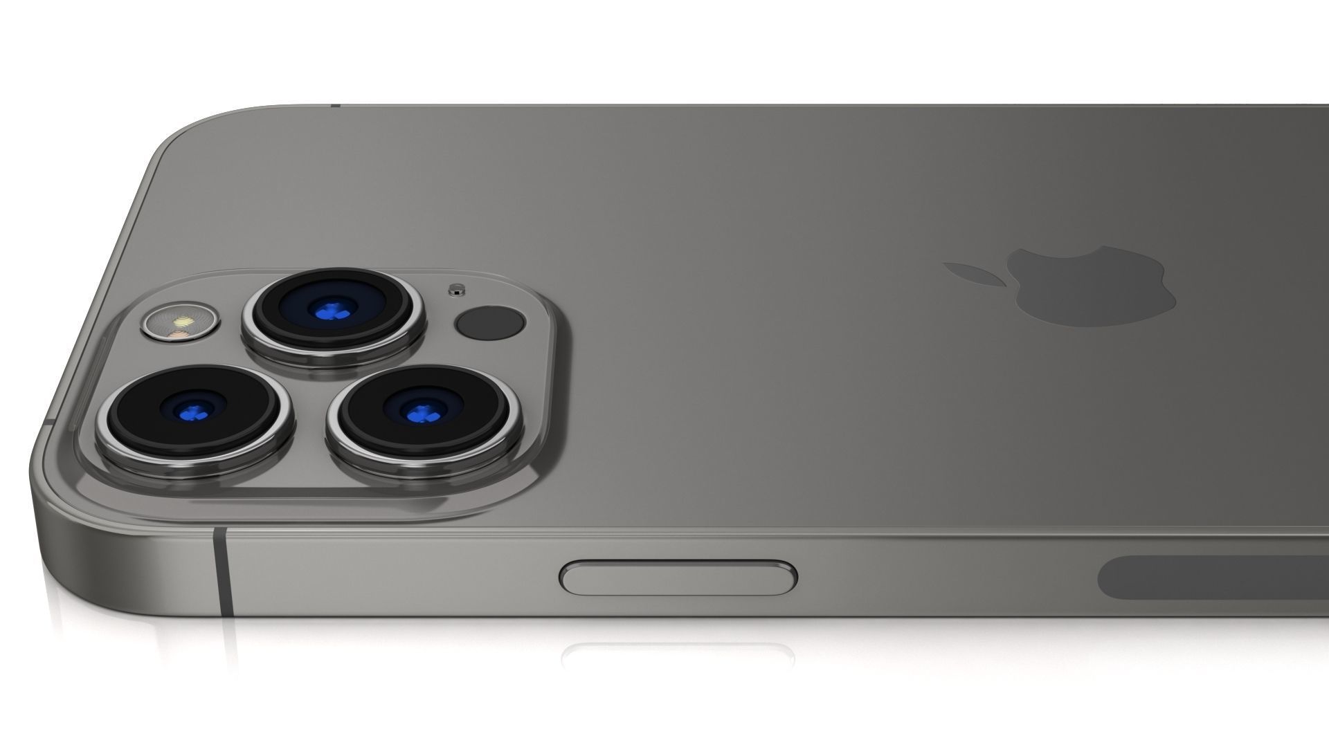 Apple iPhone 13 Pro Max Graphite 3D model_8