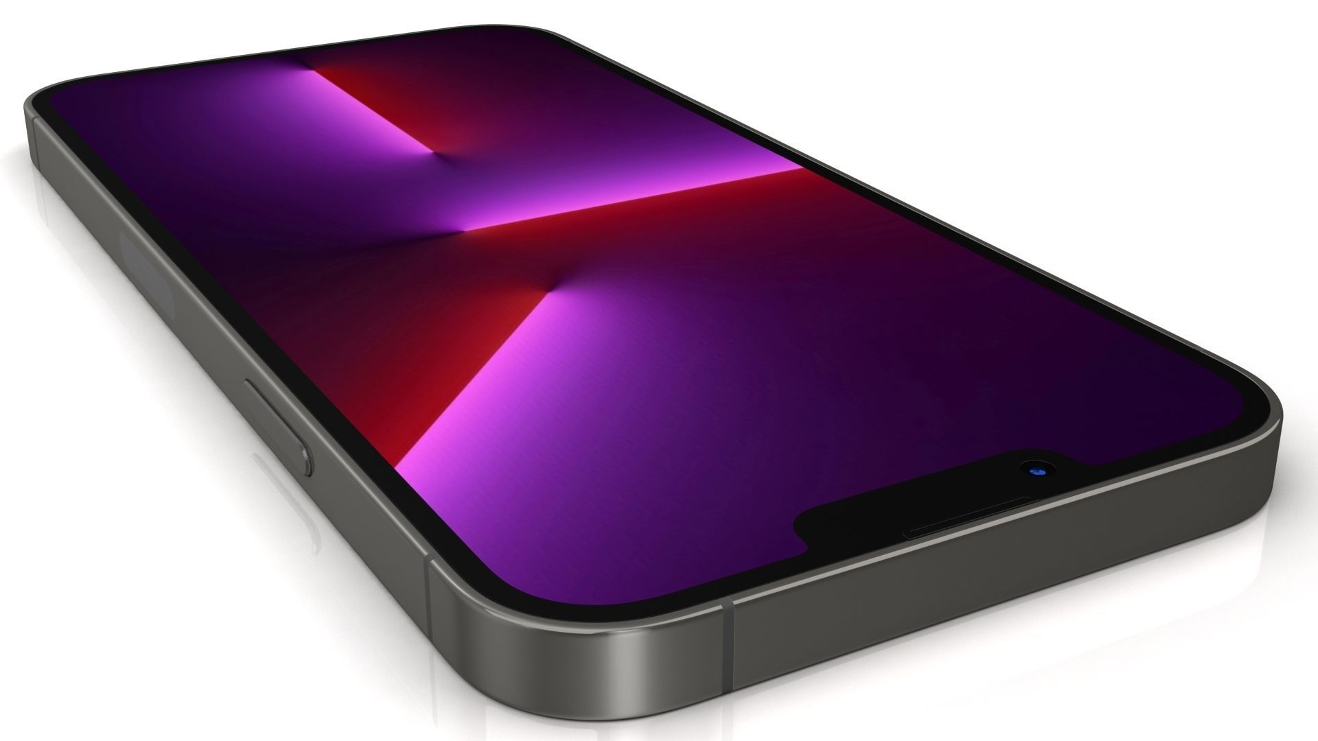 Apple iPhone 13 Pro Max Graphite 3D model_7