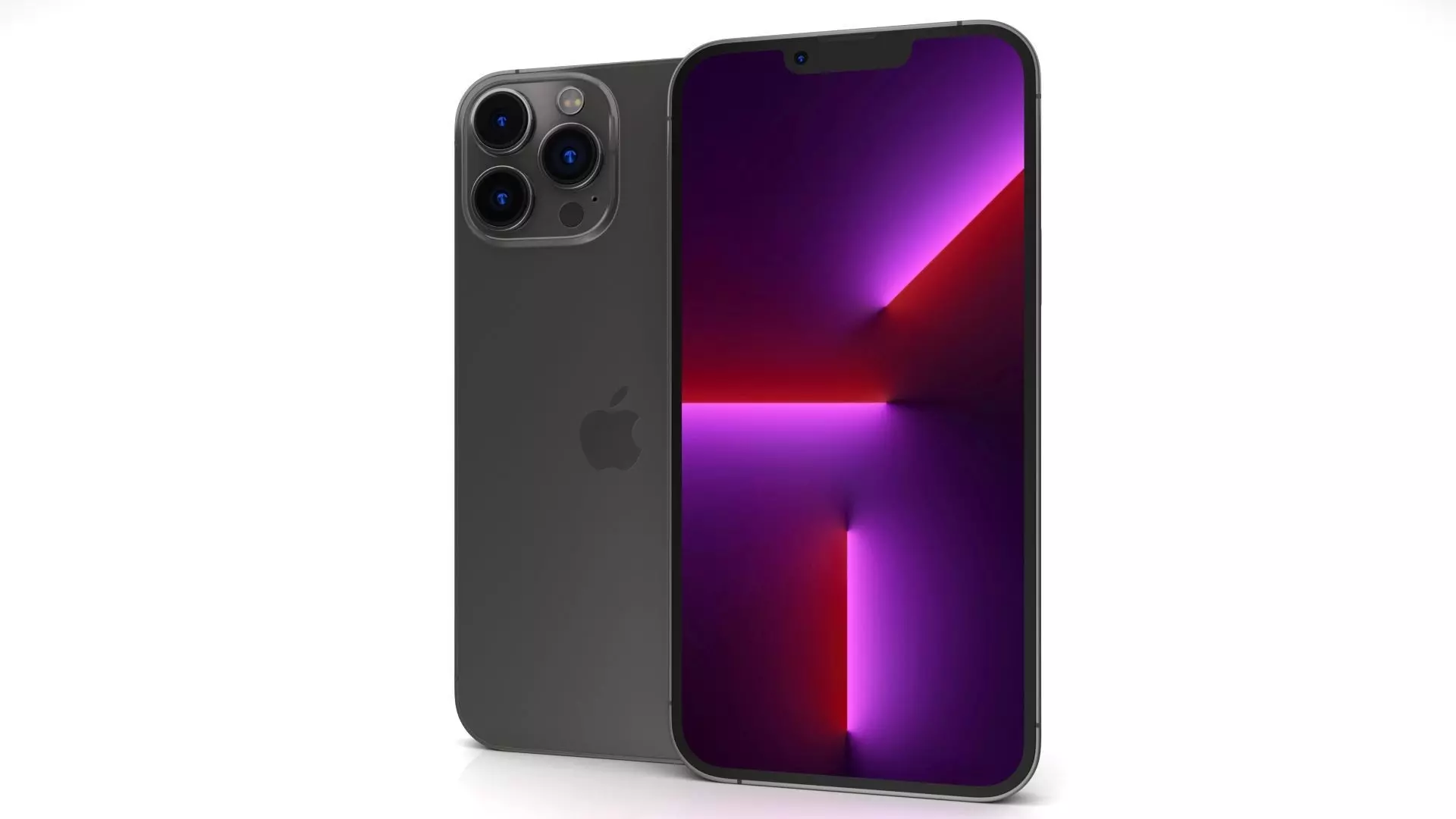 Apple iPhone 13 Pro Max Graphite 3D model_0