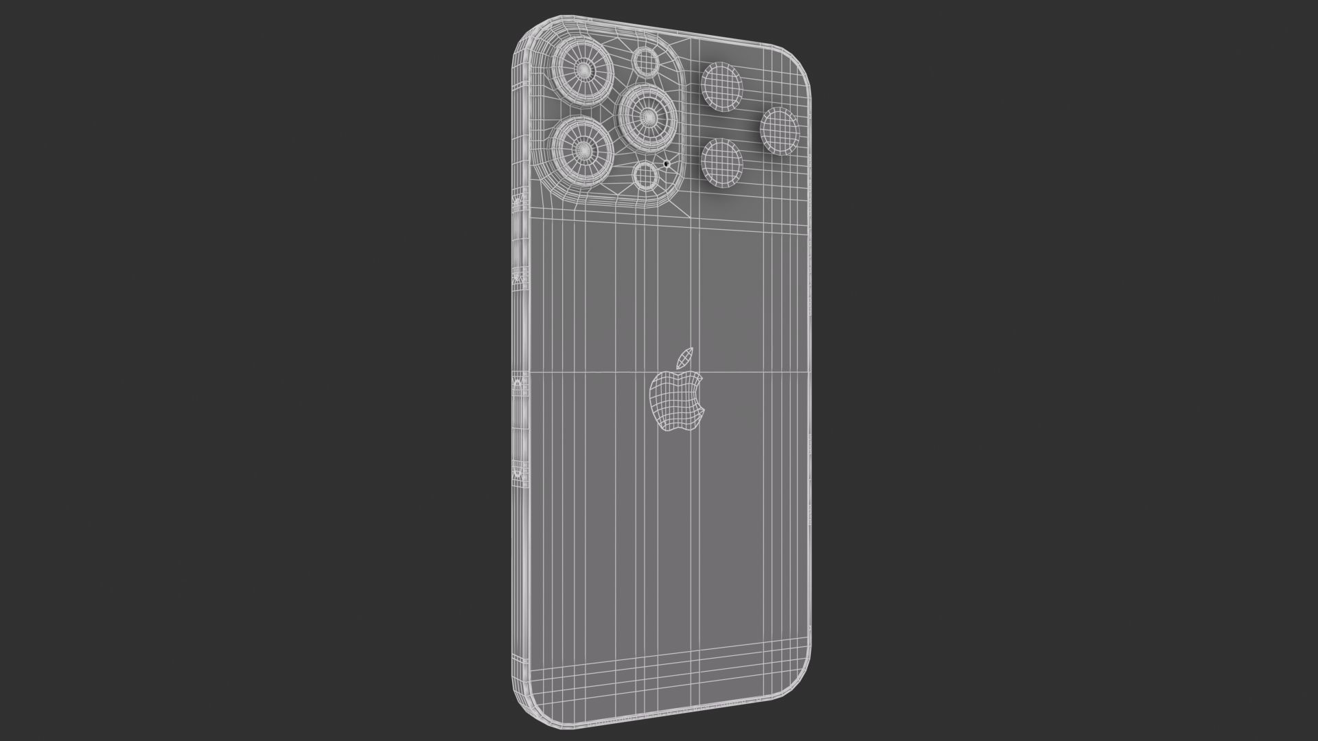 Apple iPhone 13 Pro Max Graphite 3D model_10