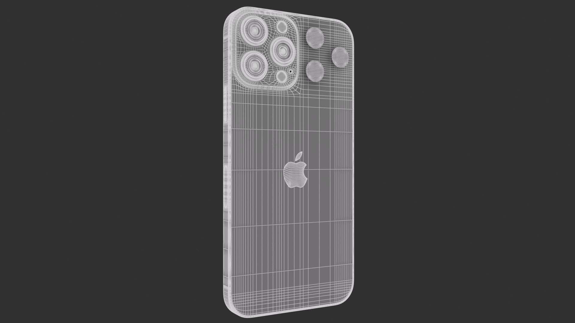 Apple iPhone 13 Pro Max Graphite 3D model_11