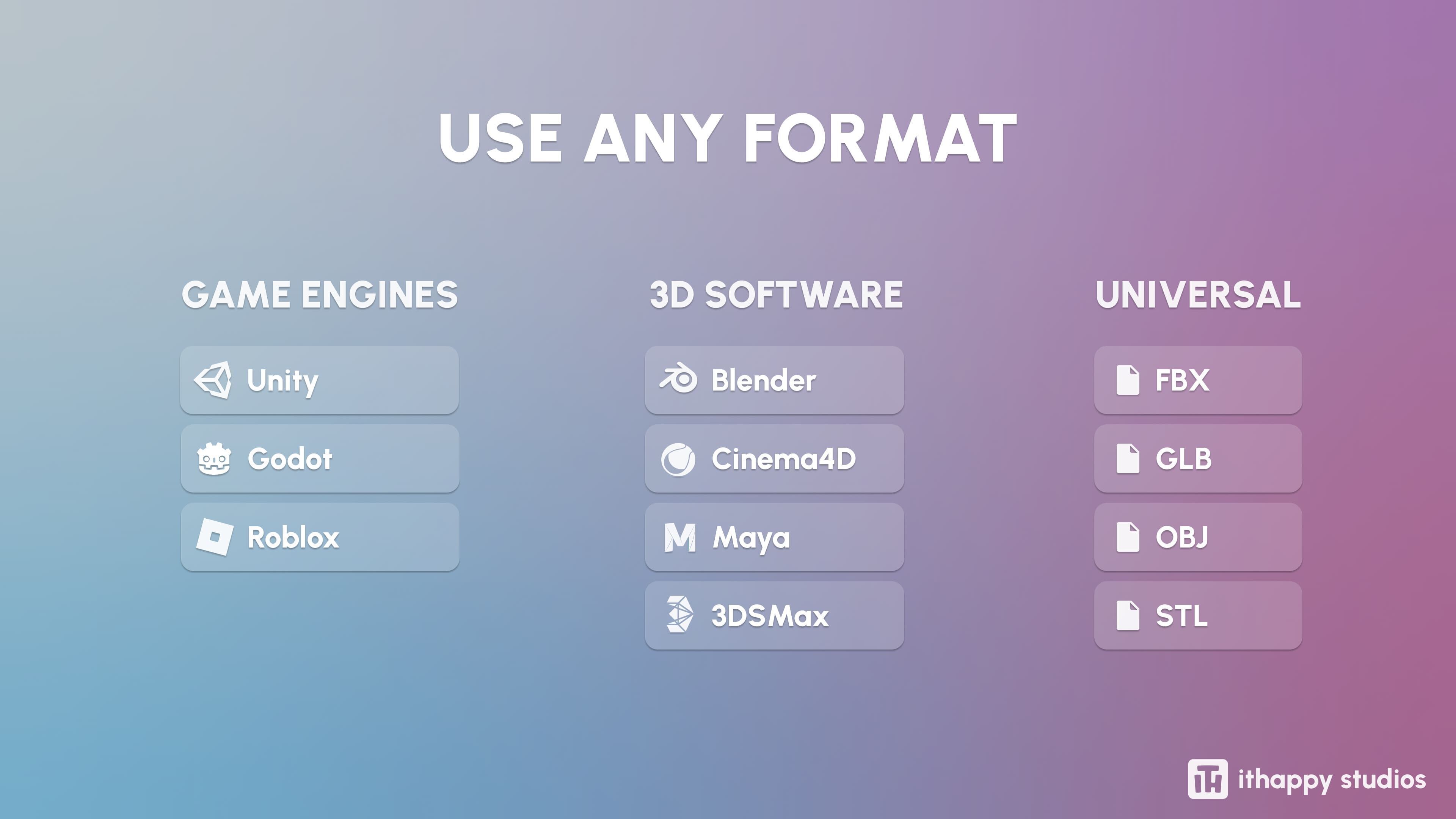 Casual Characters 3 Low-poly 3D model_1