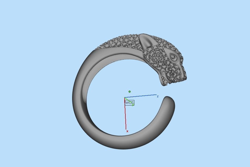 panter ring 3D print model_28