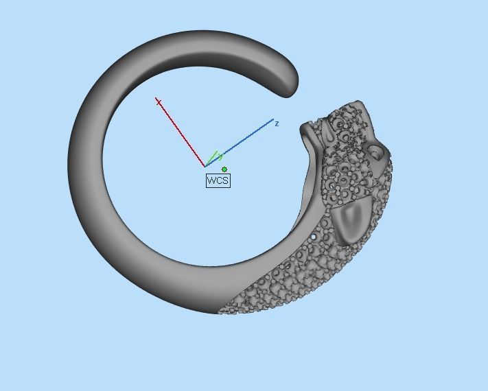 panter ring 3D print model_31