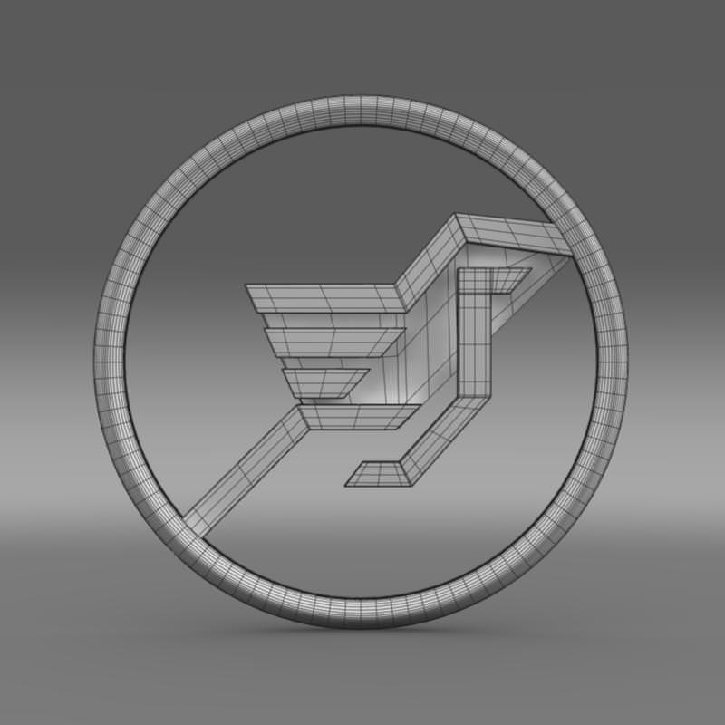 Hamman Logo 3D model_6