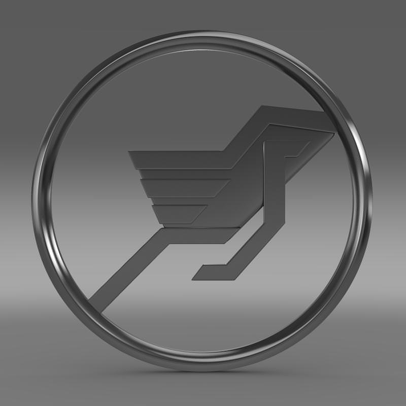 Hamman Logo 3D model_2