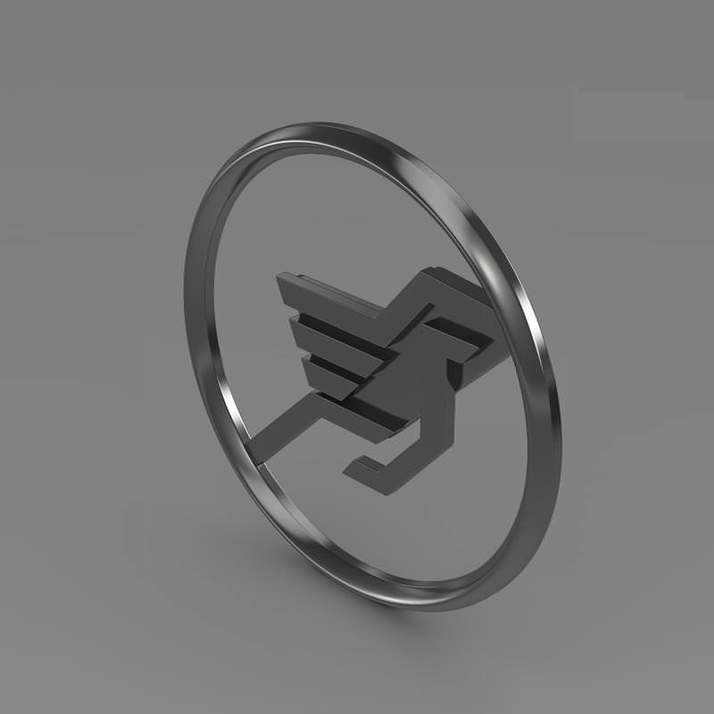 Hamman Logo 3D model_3