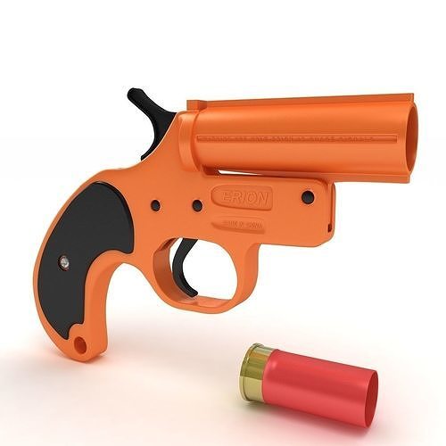 Flare Gun 3D model
