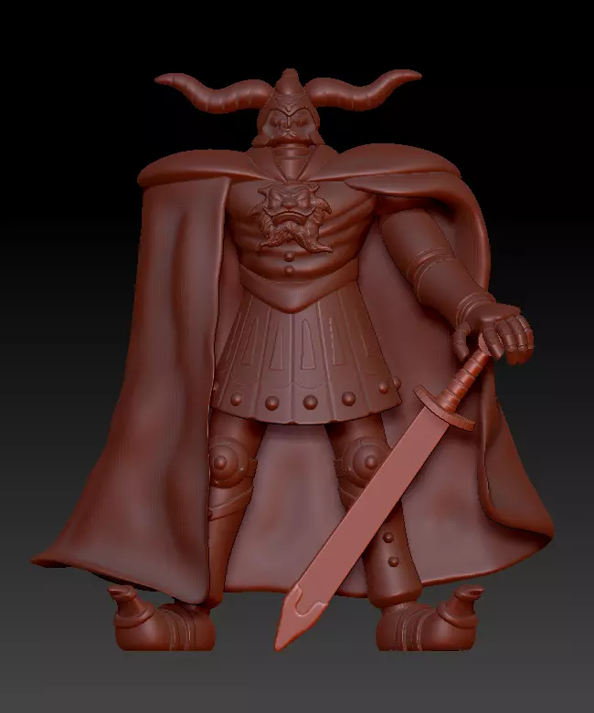 The Great General of Darkness 3D print model