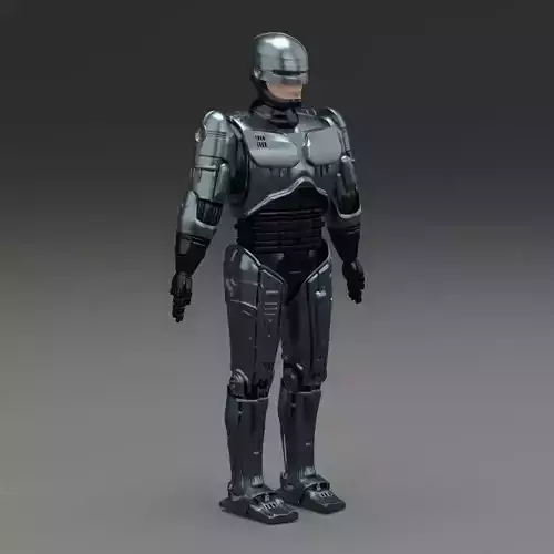 robocop 3D model