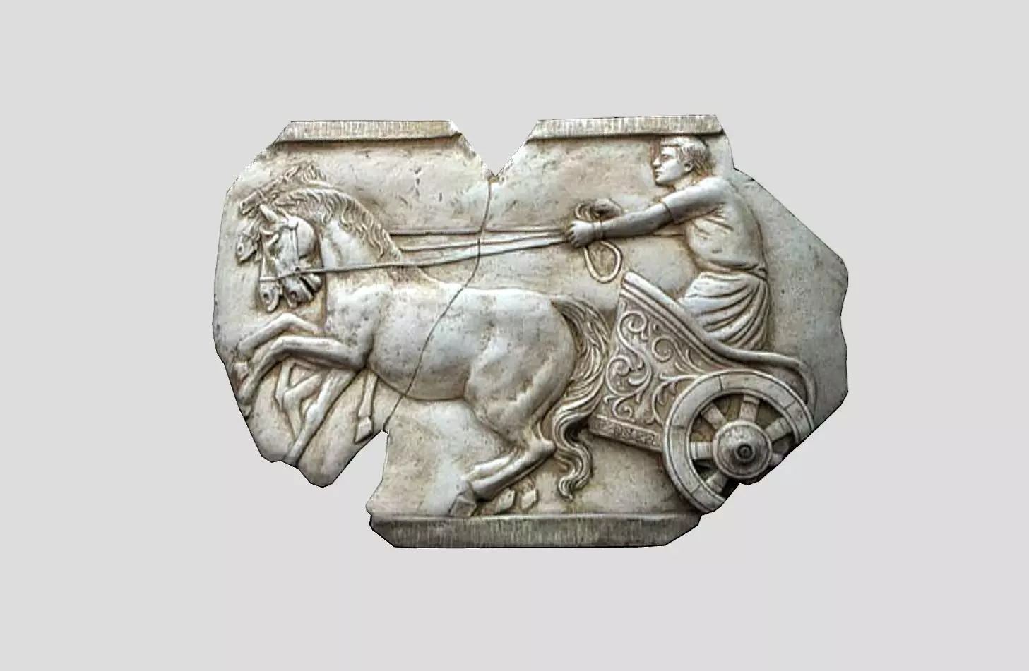 Roman Empire-relief Low-poly 3D model_0