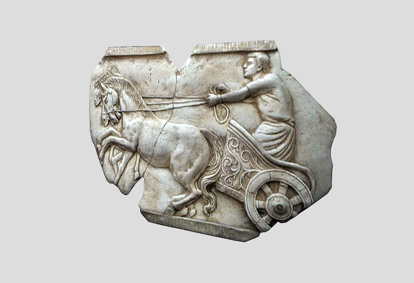 Roman Empire-relief Low-poly 3D model_2