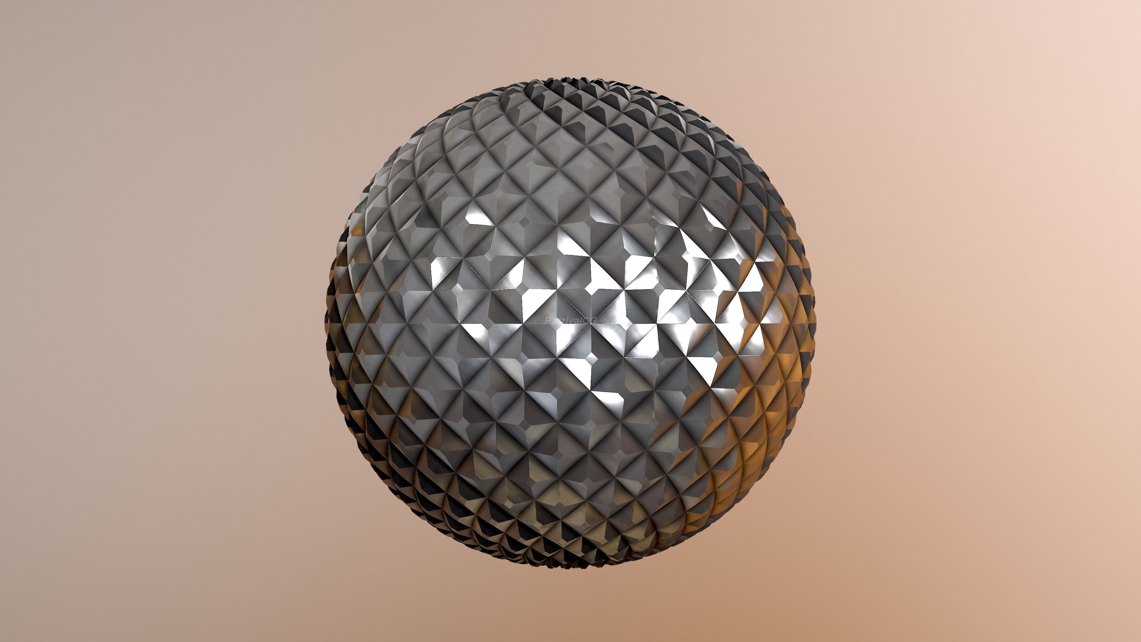 Knurling Metal Steel PBR Substance Material Texture_5