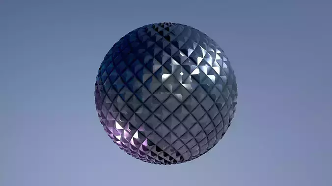 Knurling Metal Steel PBR Substance Material