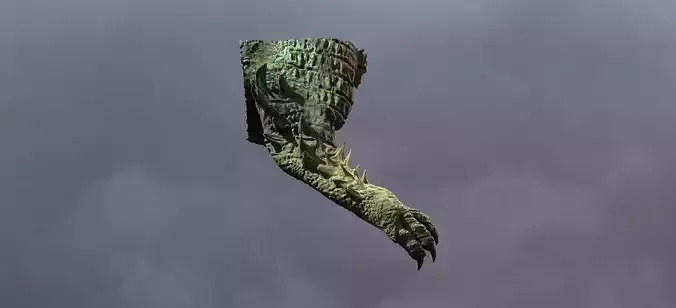 Dinosaur Arm or Dragon arm 3D model