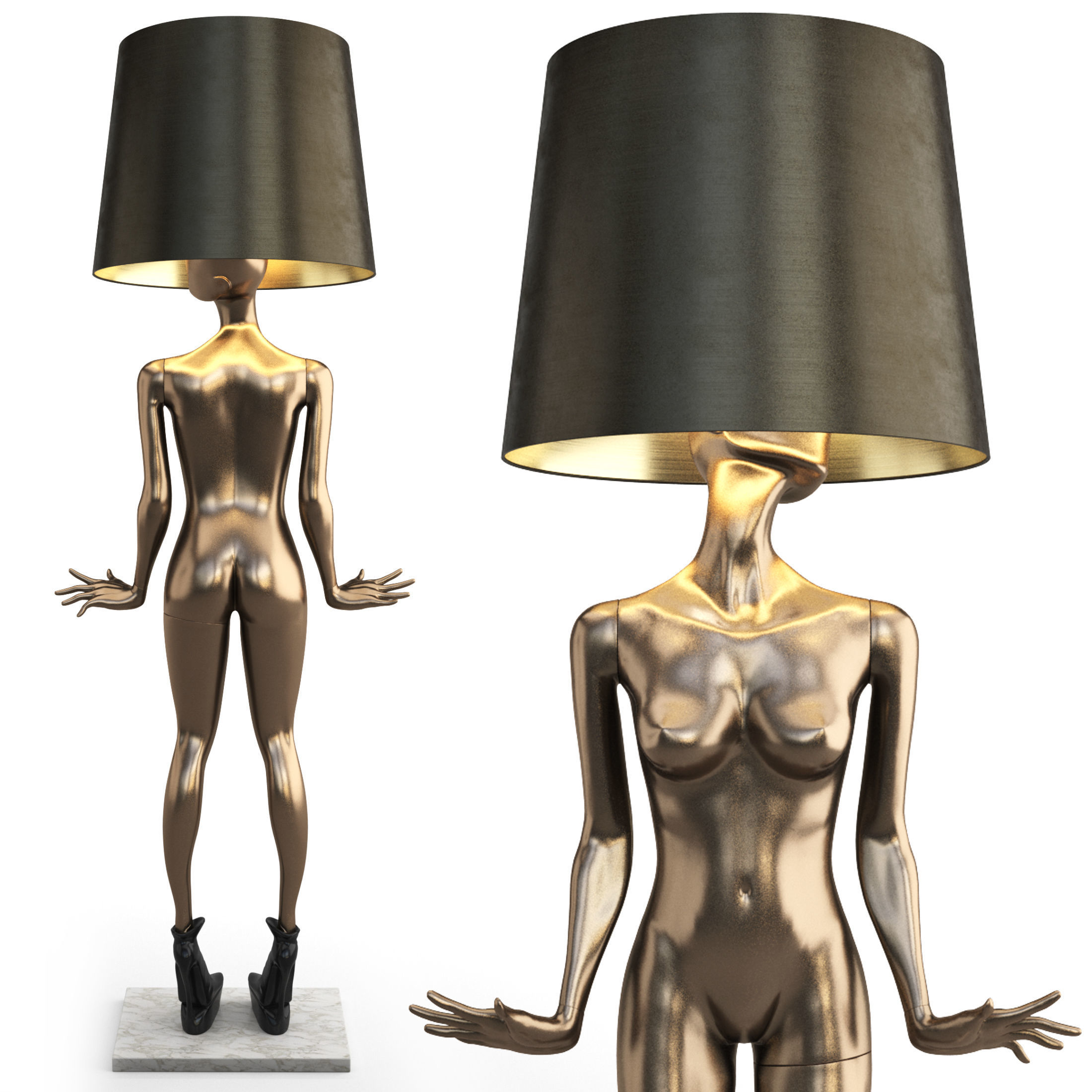 MANNEQUIN FLOOR LAMP FREDERIKA  3D model_5