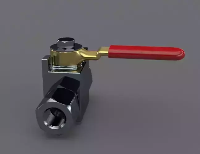 Hydraulic ball valve 10 mm