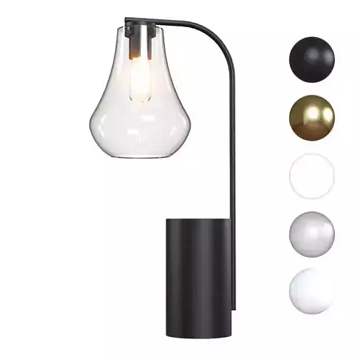 Crate and Barrel Arren Teardrop Table Lamp