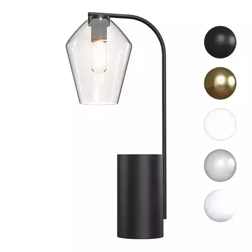 Crate and Barrel Arren Angled Table Lamp