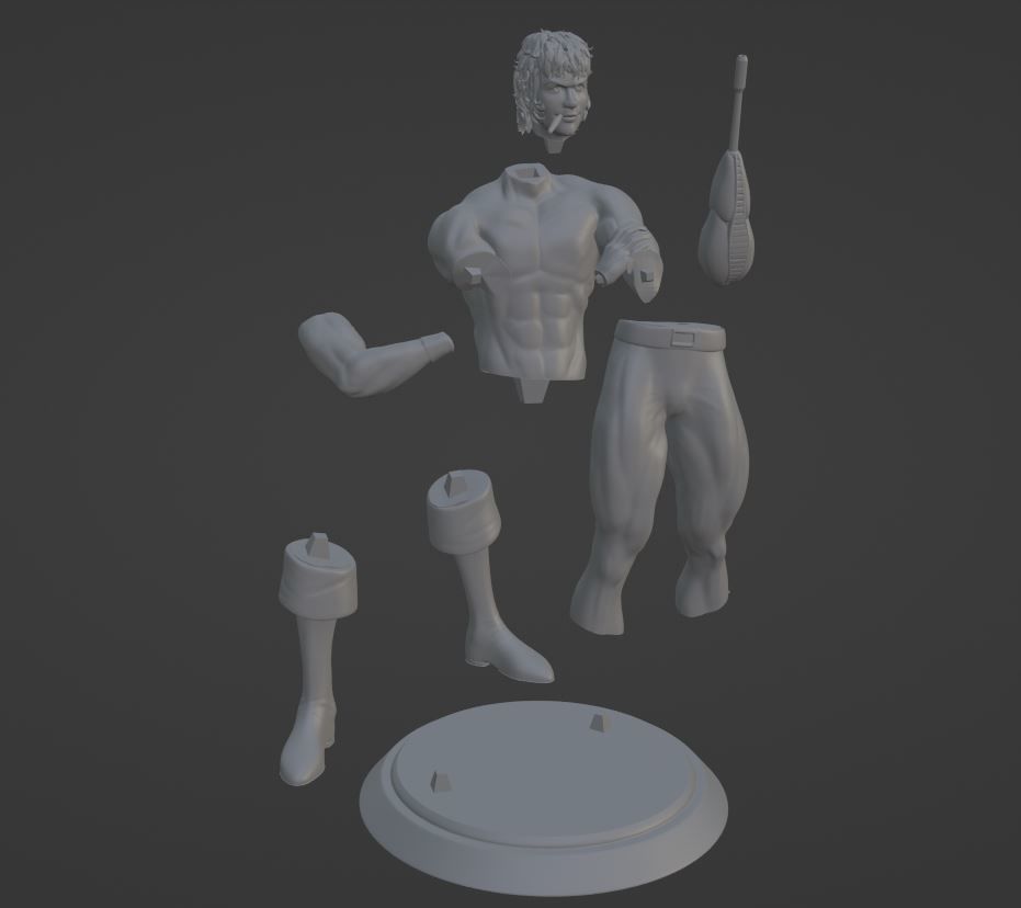 SPACE ADVENTURE COBRA WITH PSYCHOGUN FAN ART 3D print model_5