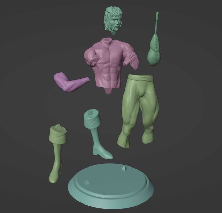 SPACE ADVENTURE COBRA WITH PSYCHOGUN FAN ART 3D print model_6