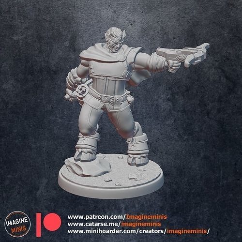 Kahled - The Hunter 3D print model