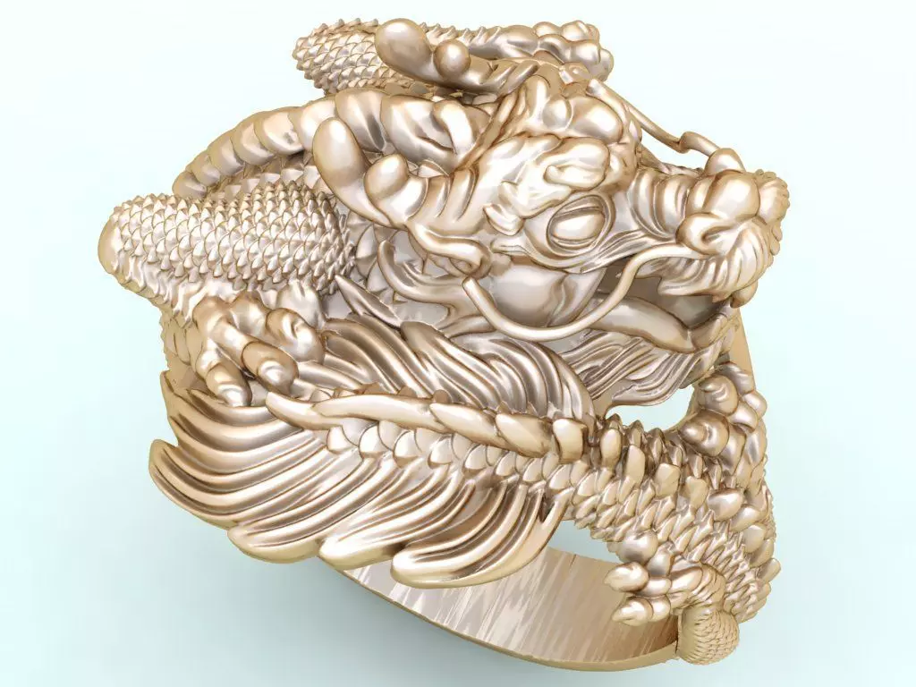 Dragon Rings - N726 3D print model