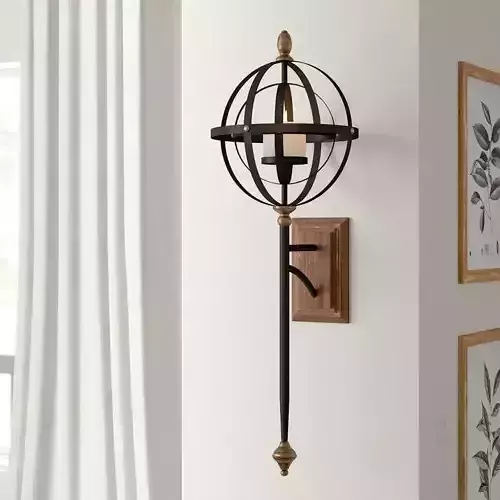 Rizzuto Light Black - Gold Wallchiere