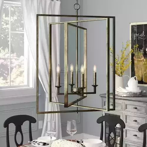 Maisie 4-Light Candle Style Chandelier - 2 Colour