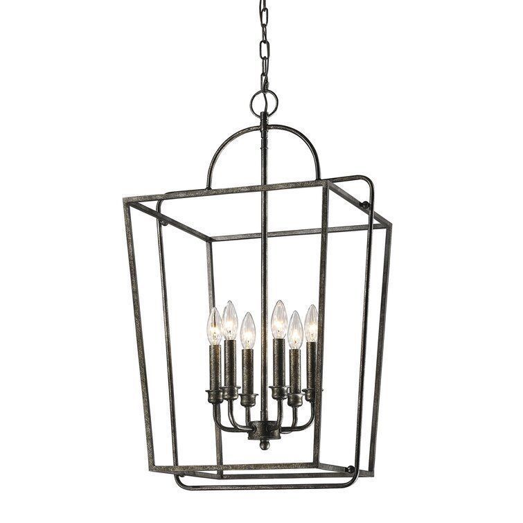 Khaleesi Light Lantern Geometric Chandelier - 2 Colour 3D model_3