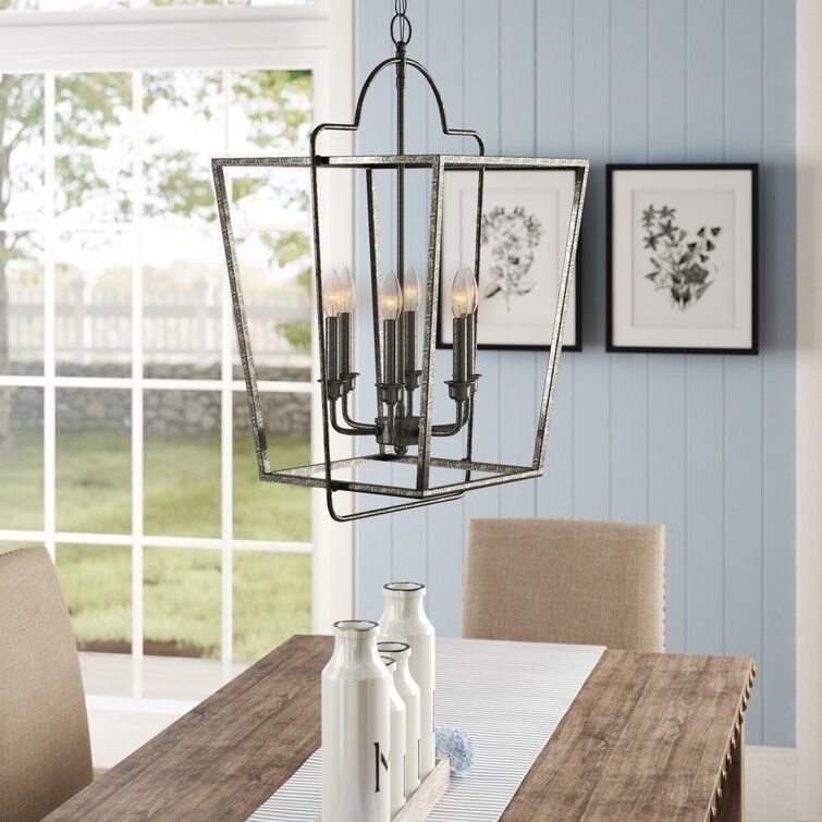 Khaleesi Light Lantern Geometric Chandelier - 2 Colour 3D model_1