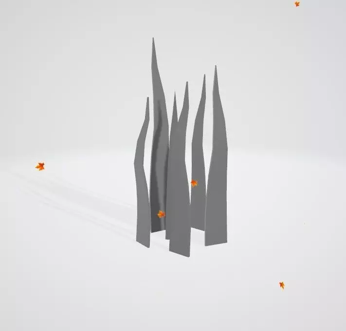 xiaocao tree with leaves Free 3D model_0